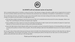 הודעת EA Sports