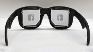 משקפיים חכמים facebook. צילום: פייסבוק