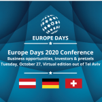 ‏‏צילום מסך מתוך האתר של כנס Europe Days 2020