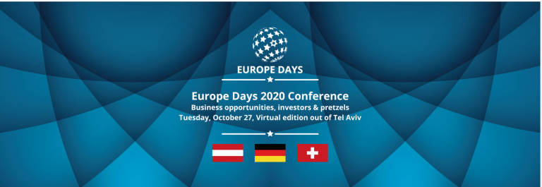 ‏‏צילום מסך מתוך האתר של כנס Europe Days 2020