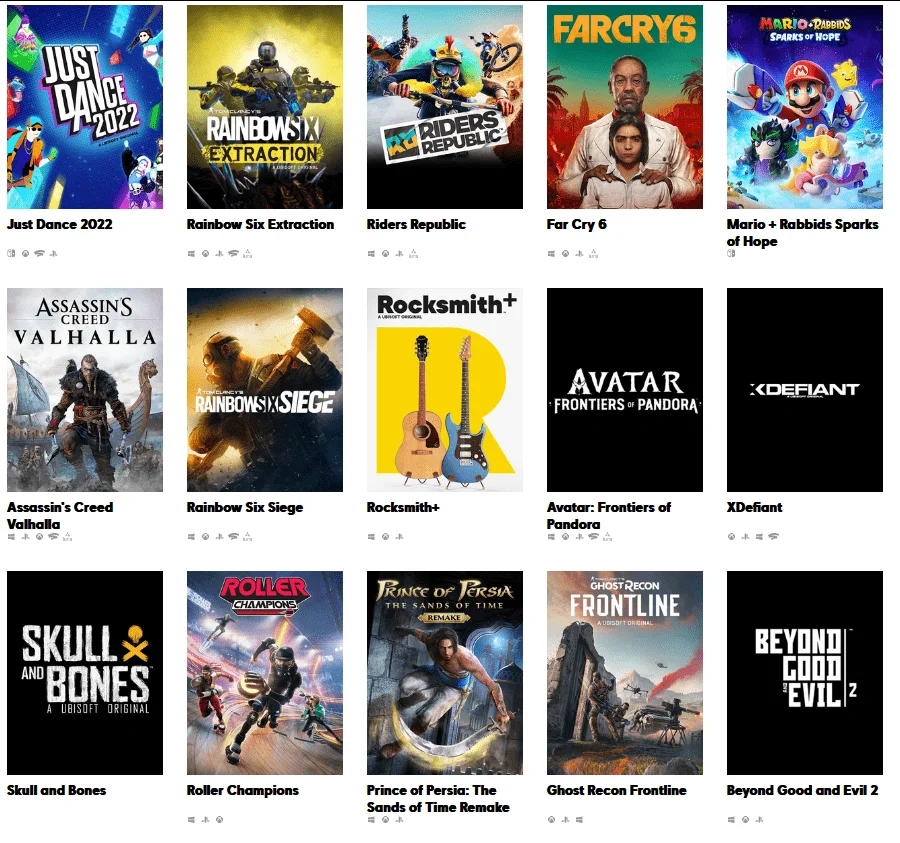 משחקי Ubisoft. צילום מסך: עכשיו בטכנולוגיה